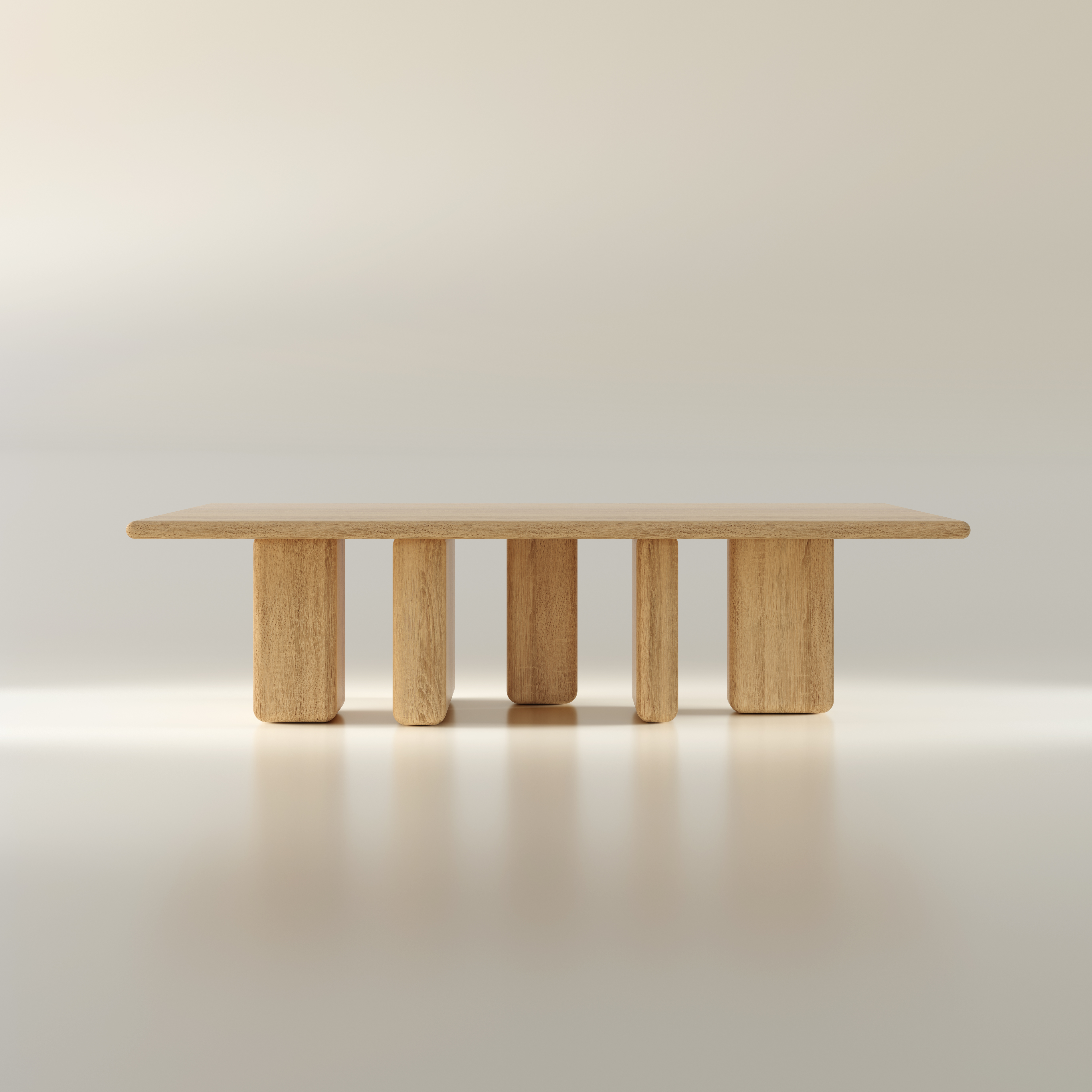 Levante table by FrancescoZoncaStudio